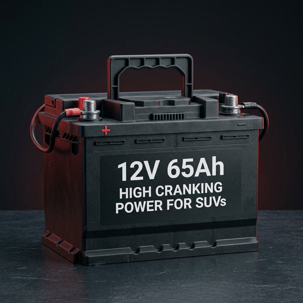 12V 55Ah Compact SUV Battery - Automotive Battery Hyderabad