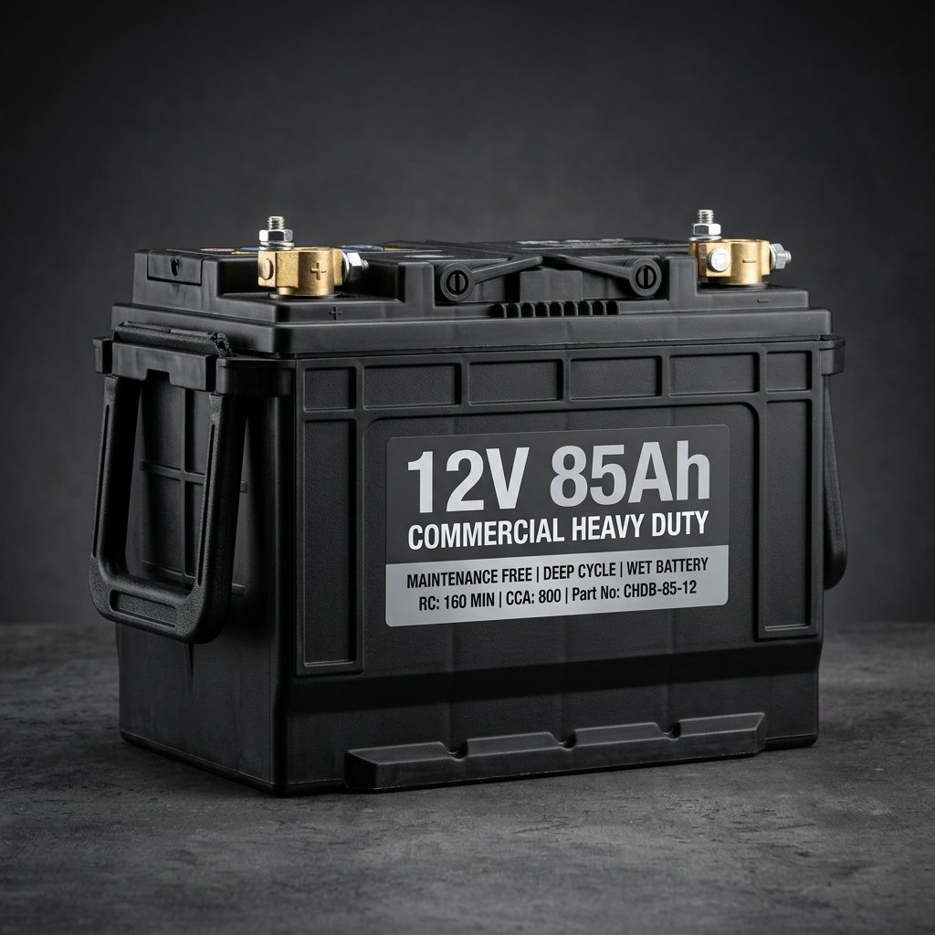 12V 75Ah Heavy MPV & Diesel Cruiser Battery - Automotive Battery Hyderabad