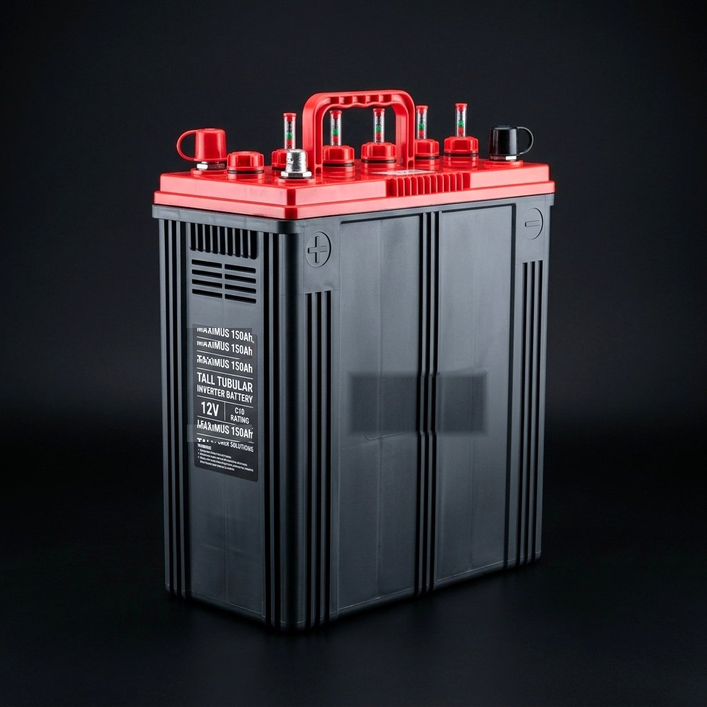 12V 180Ah Jumbo Tall Tubular Battery - Inverter Battery Hyderabad
