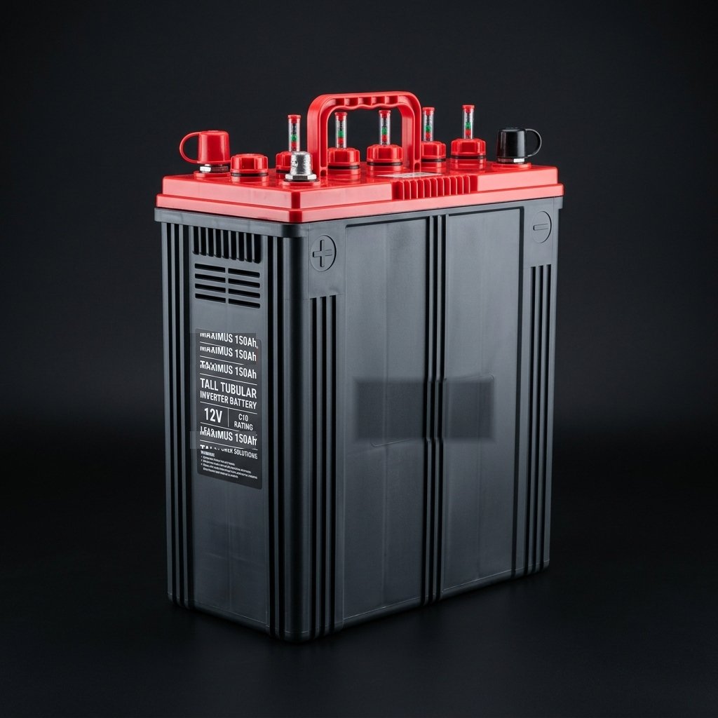 Inverter Battery - Tall Tubular Battery for Home & Office